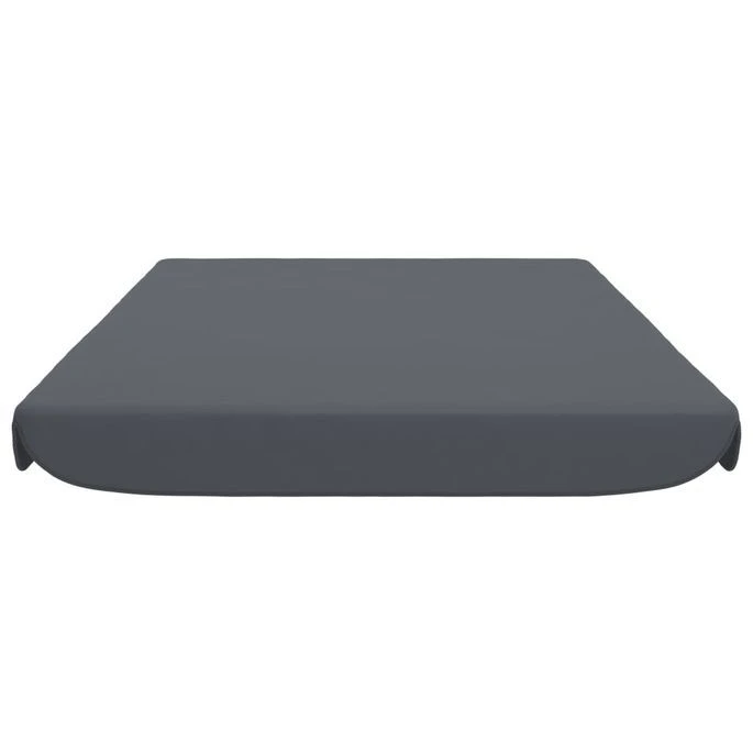 Toit De Rechange Pour Balançoire De Jardin Anthracite 192x147cm – Image 3
