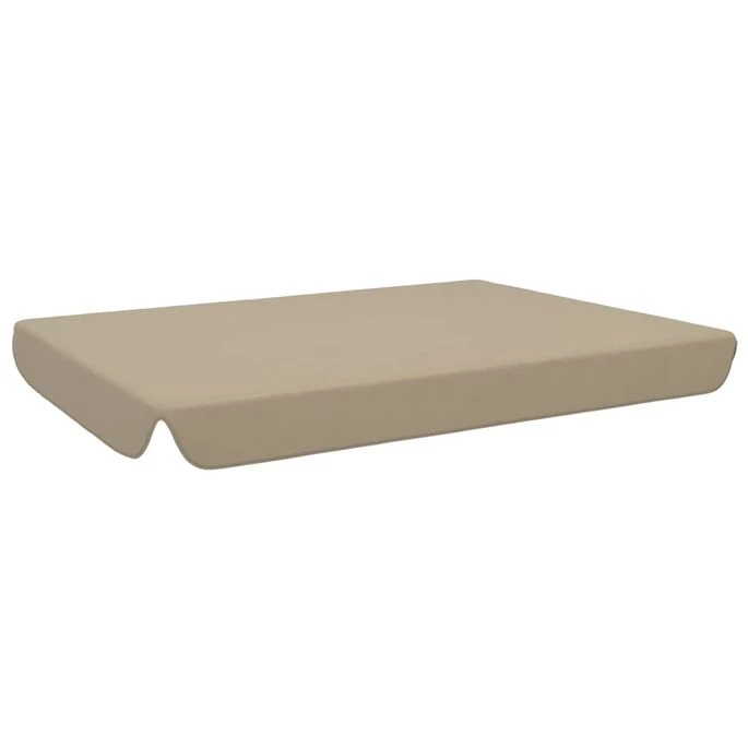 Toit De Rechange Pour Balançoire De Jardin Taupe 192x147 Cm