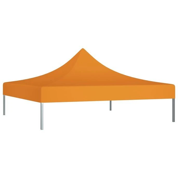 Toit De Tente De Réception 3x3 M Orange 270 G/m² – Image 2