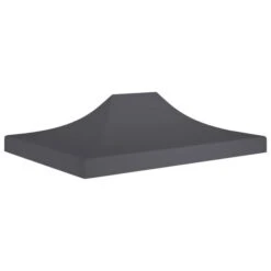 Toit De Tente De Réception 4,5x3 M Anthracite 270 G/m²