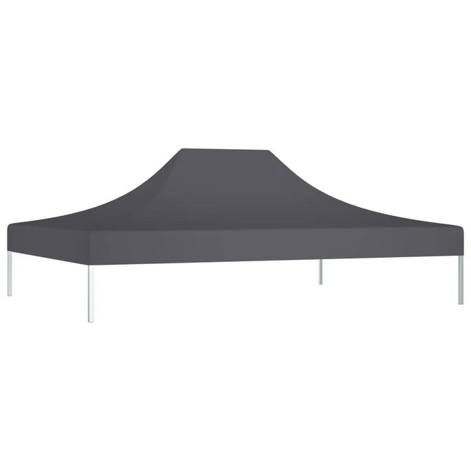 Toit De Tente De Réception 4,5x3 M Anthracite 270 G/m² – Image 2