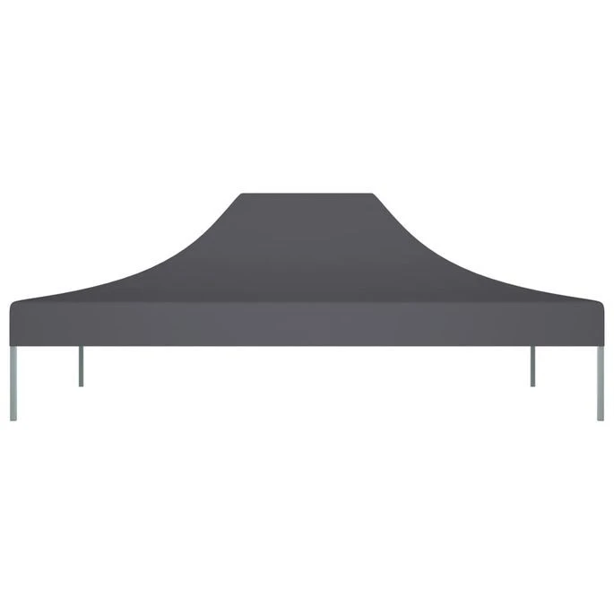 Toit De Tente De Réception 4,5x3 M Anthracite 270 G/m² – Image 3