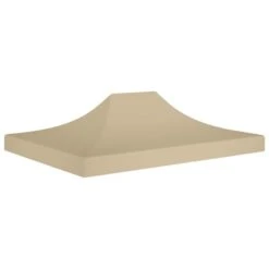 Toit De Tente De Réception 4,5x3 M Beige 270 G/m²