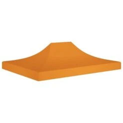 Toit De Tente De Réception 4,5x3 M Orange 270 G/m²