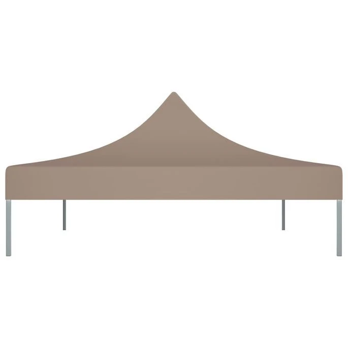 Toit De Tente De Réception 4,5x3 M Taupe 270 G/m² – Image 4