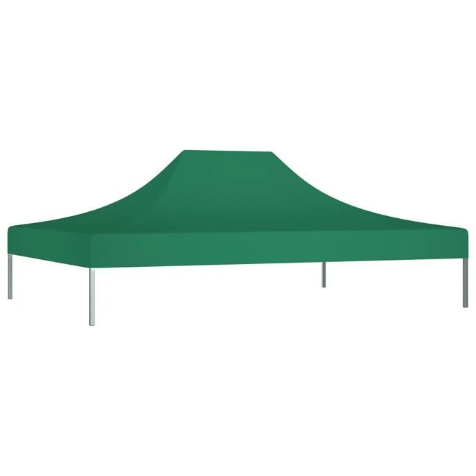 Toit De Tente De Réception 4,5x3 M Vert 270 G/m² – Image 2