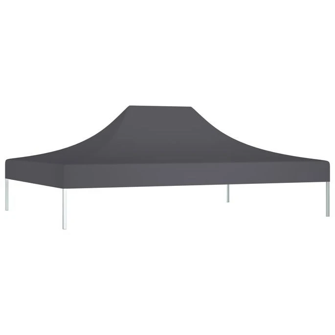 Toit De Tente De Réception 4x3 M Anthracite 270 G/m² – Image 2
