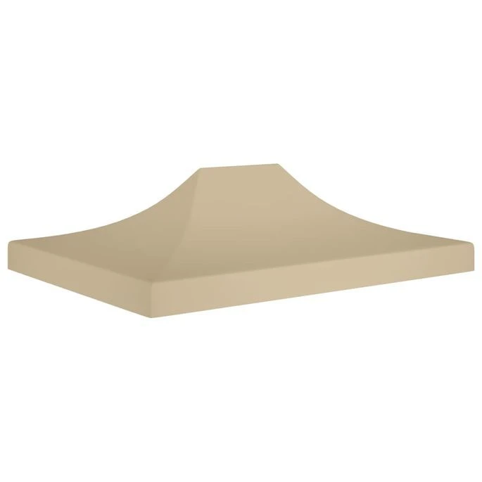 Toit De Tente De Réception 4x3 M Beige 270 G/m²