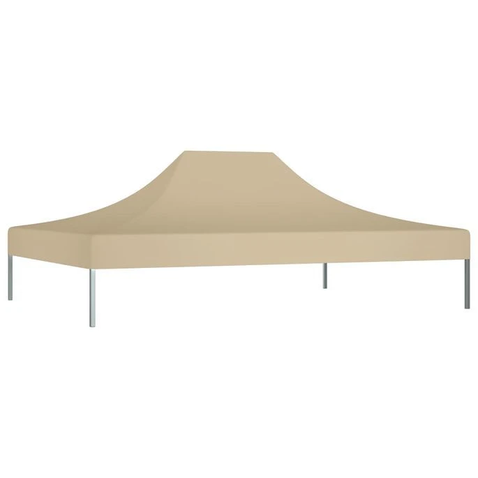 Toit De Tente De Réception 4x3 M Beige 270 G/m² – Image 2