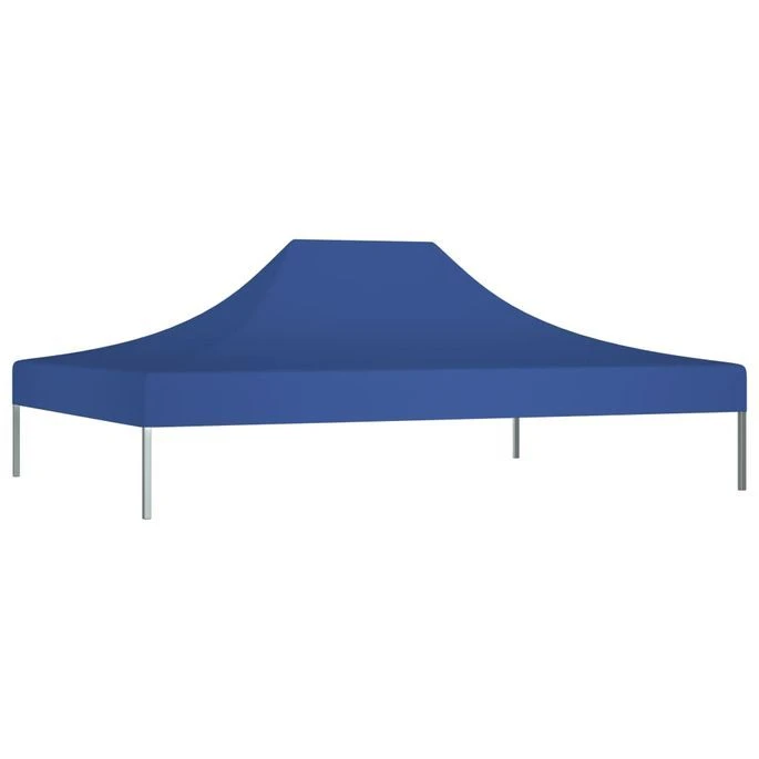 Toit De Tente De Réception 4x3 M Bleu 270 G/m² – Image 2
