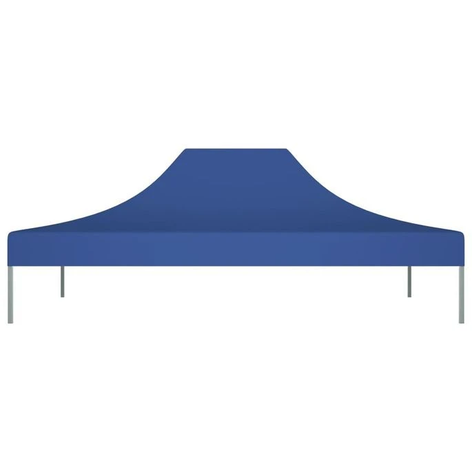 Toit De Tente De Réception 4x3 M Bleu 270 G/m² – Image 3