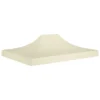 Toit De Tente De Réception 4x3 M Crème 270 G/m²