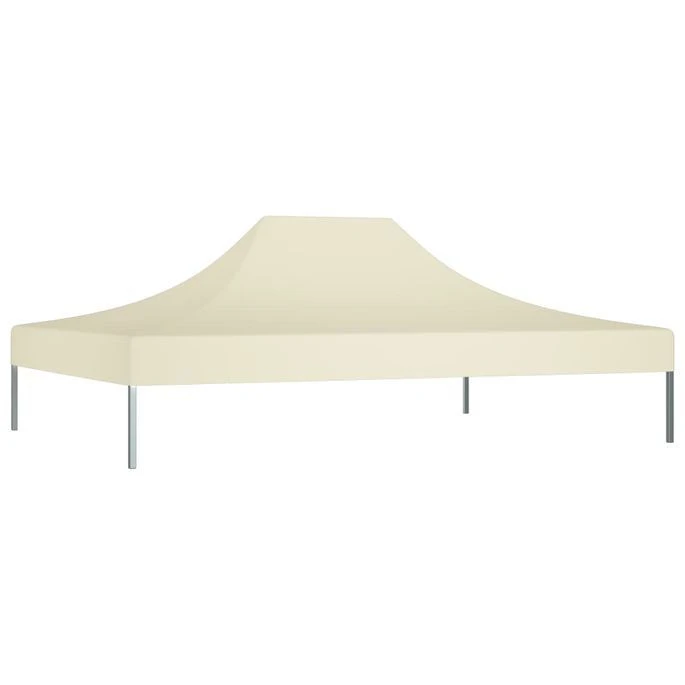 Toit De Tente De Réception 4x3 M Crème 270 G/m² – Image 2