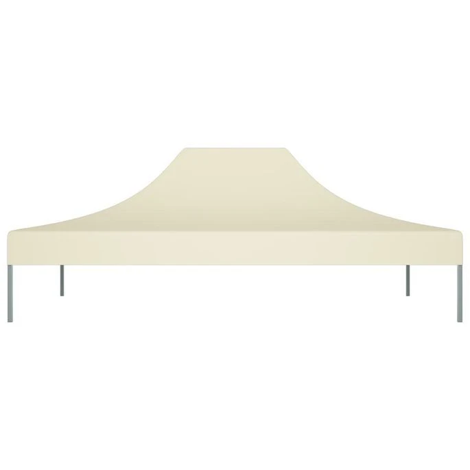 Toit De Tente De Réception 4x3 M Crème 270 G/m² – Image 3