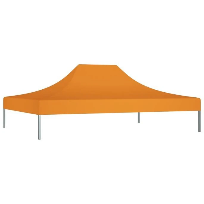 Toit De Tente De Réception 4x3 M Orange 270 G/m² – Image 2