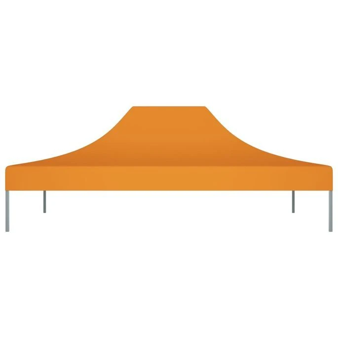 Toit De Tente De Réception 4x3 M Orange 270 G/m² – Image 3