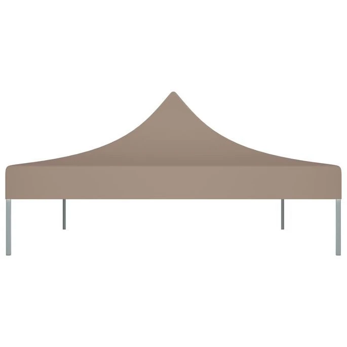 Toit De Tente De Réception 4x3 M Taupe 270 G/m² – Image 4