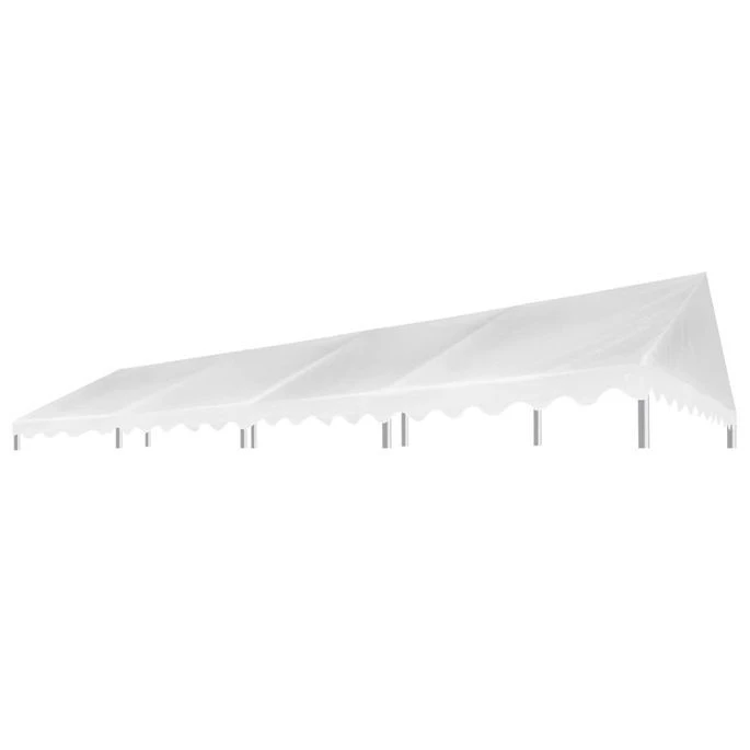 Toit De Tente De Réception 4x8 M Blanc 450 G/m² – Image 2