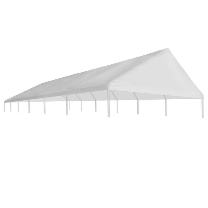 Toit De Tente De Réception 6 X 12 M Blanc – Image 2