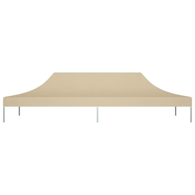 Toit De Tente De Réception 6x3 M Beige 270 G/m² – Image 2