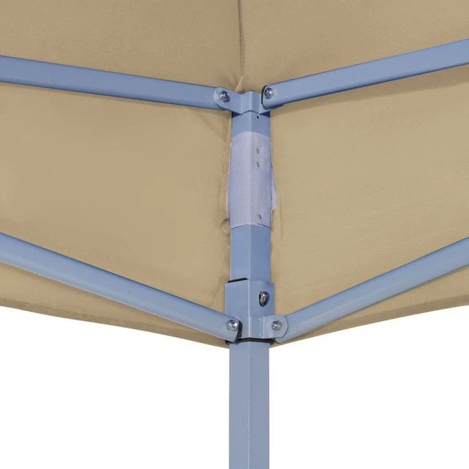 Toit De Tente De Réception 6x3 M Beige 270 G/m² – Image 4