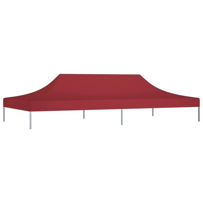 Toit De Tente De Réception 6x3 M Bordeaux 270 G/m² – Image 2
