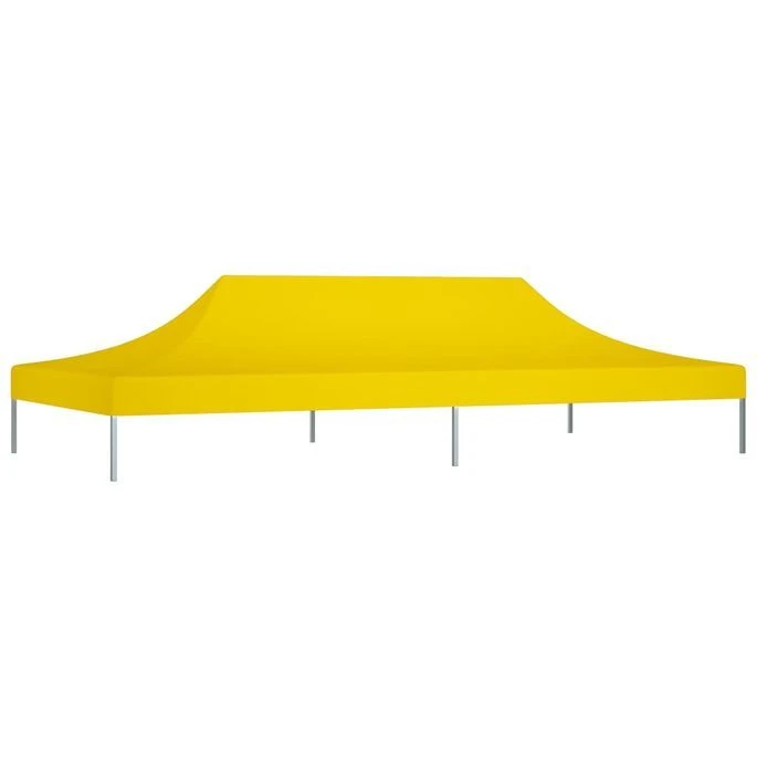 Toit De Tente De Réception 6x3 M Jaune 270 G/m² – Image 2