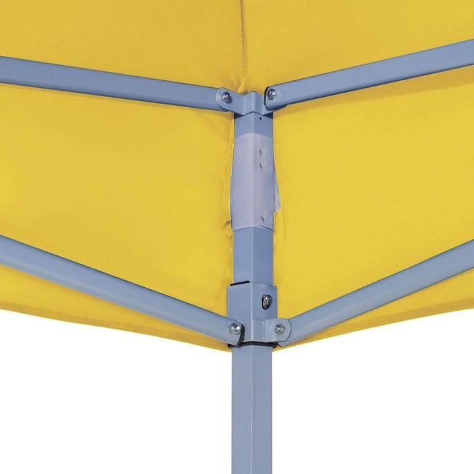 Toit De Tente De Réception 6x3 M Jaune 270 G/m² – Image 5