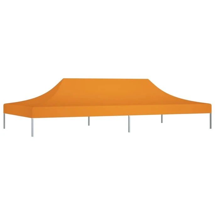 Toit De Tente De Réception 6x3 M Orange 270 G/m² – Image 2