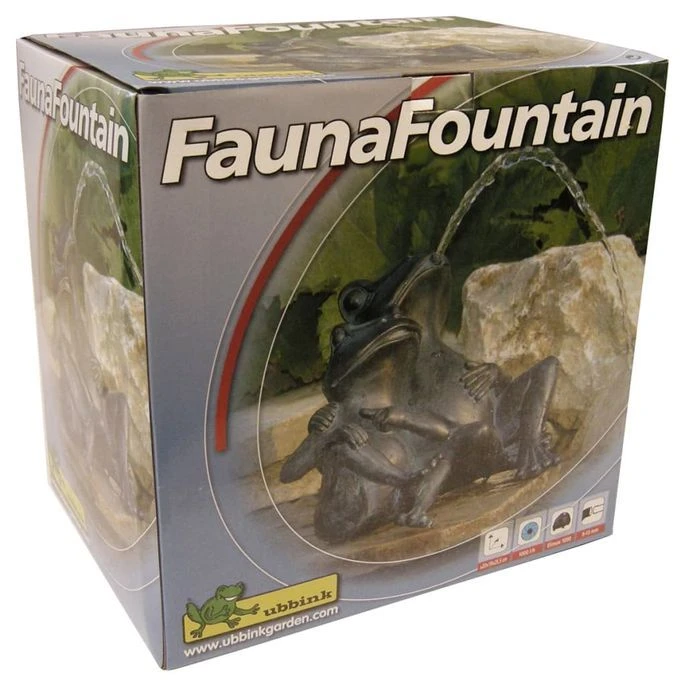 Ubbink Fontaine De Jardin 2 Grenouilles 22 Cm 1386074 – Image 3