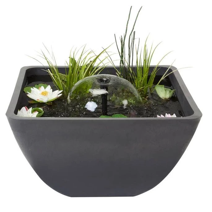 Velda Fontaine Avec étang Carrée 55 X 55 X 32 Cm